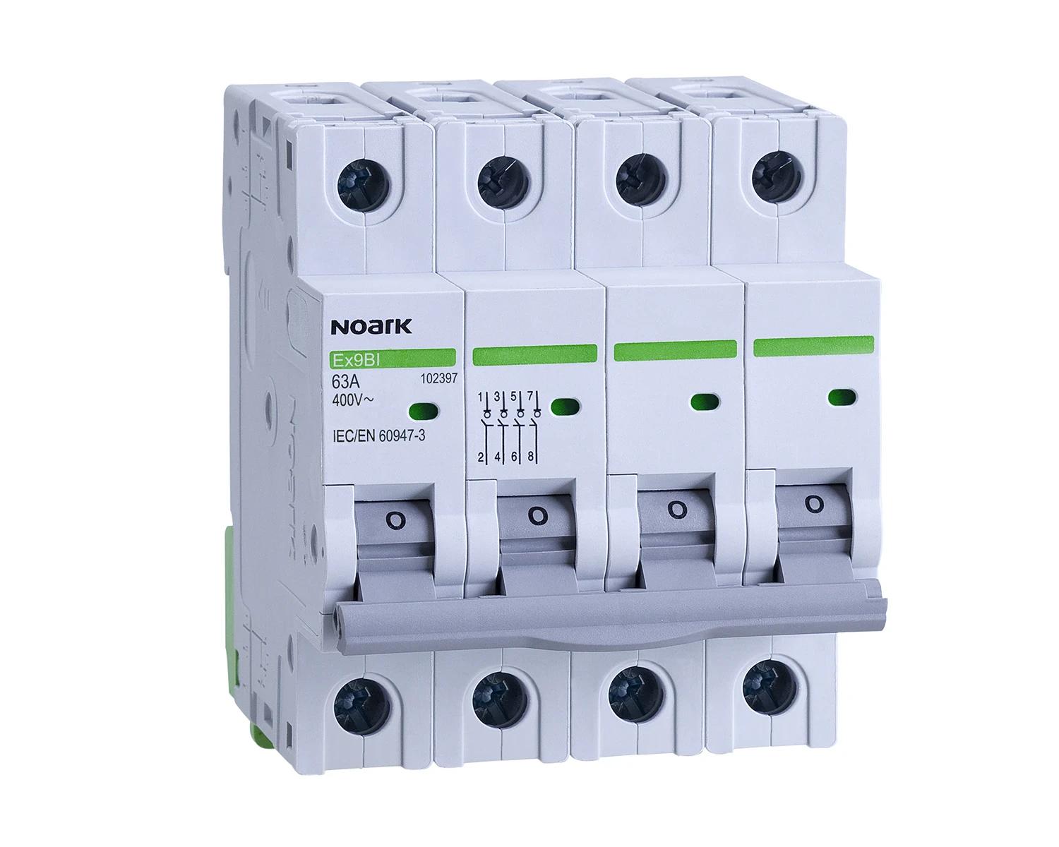 Intreruptor-separator 40A, 4P, latime 4 module - Noark - Ex9BI - 102396 