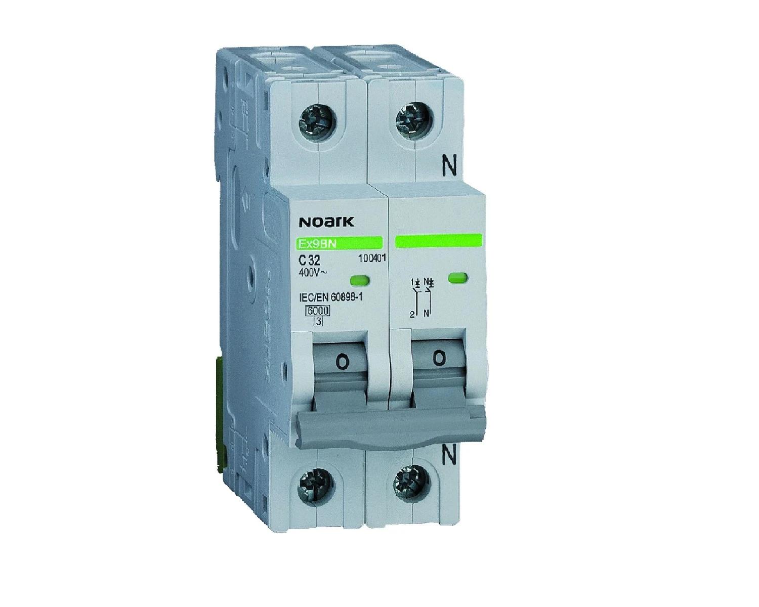Siguranta automata 16A 1P+N Curba D 6kA - Noark Ex9BN 100203