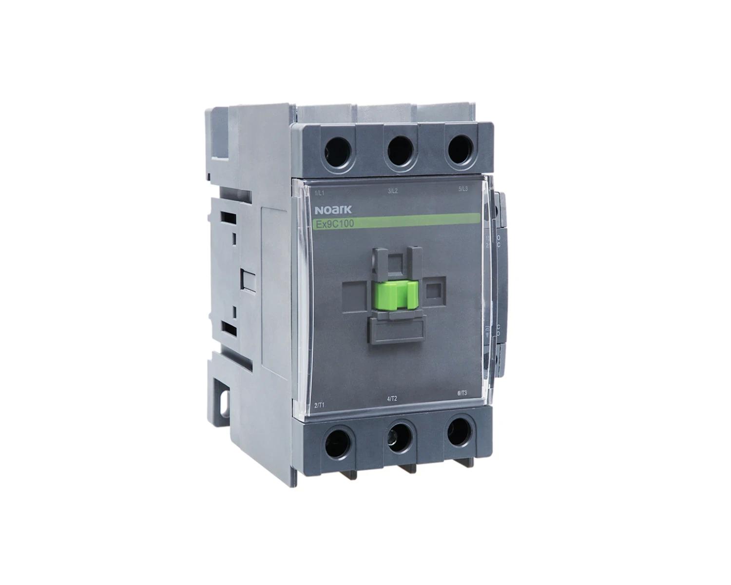 Contactor 3P (3ND) 80A AC-3 tensiune bobina 240V AC aux 1 NC + 1 NO  - Noark Ex9C80 101338