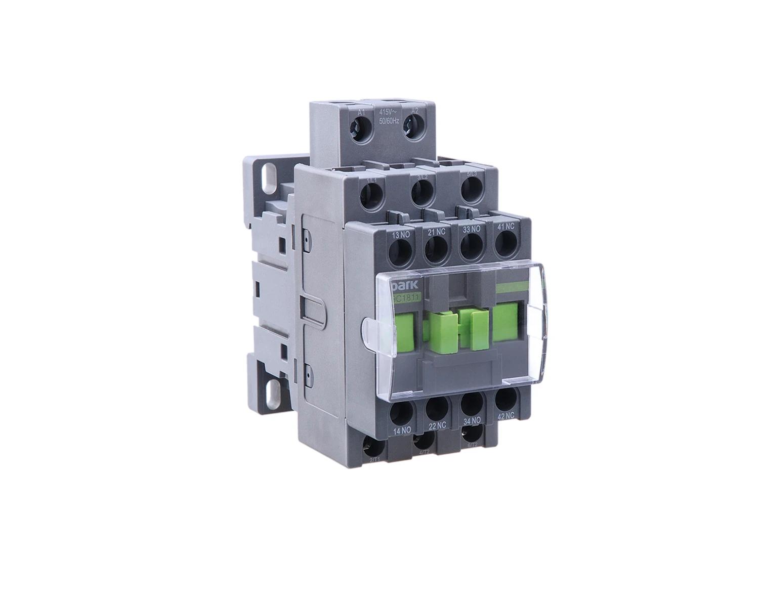 Contactor 3P (3ND) 9A AC-3 tensiune bobina 24V AC aux 2 NC + 2 NO - Noark Ex9C09 101123