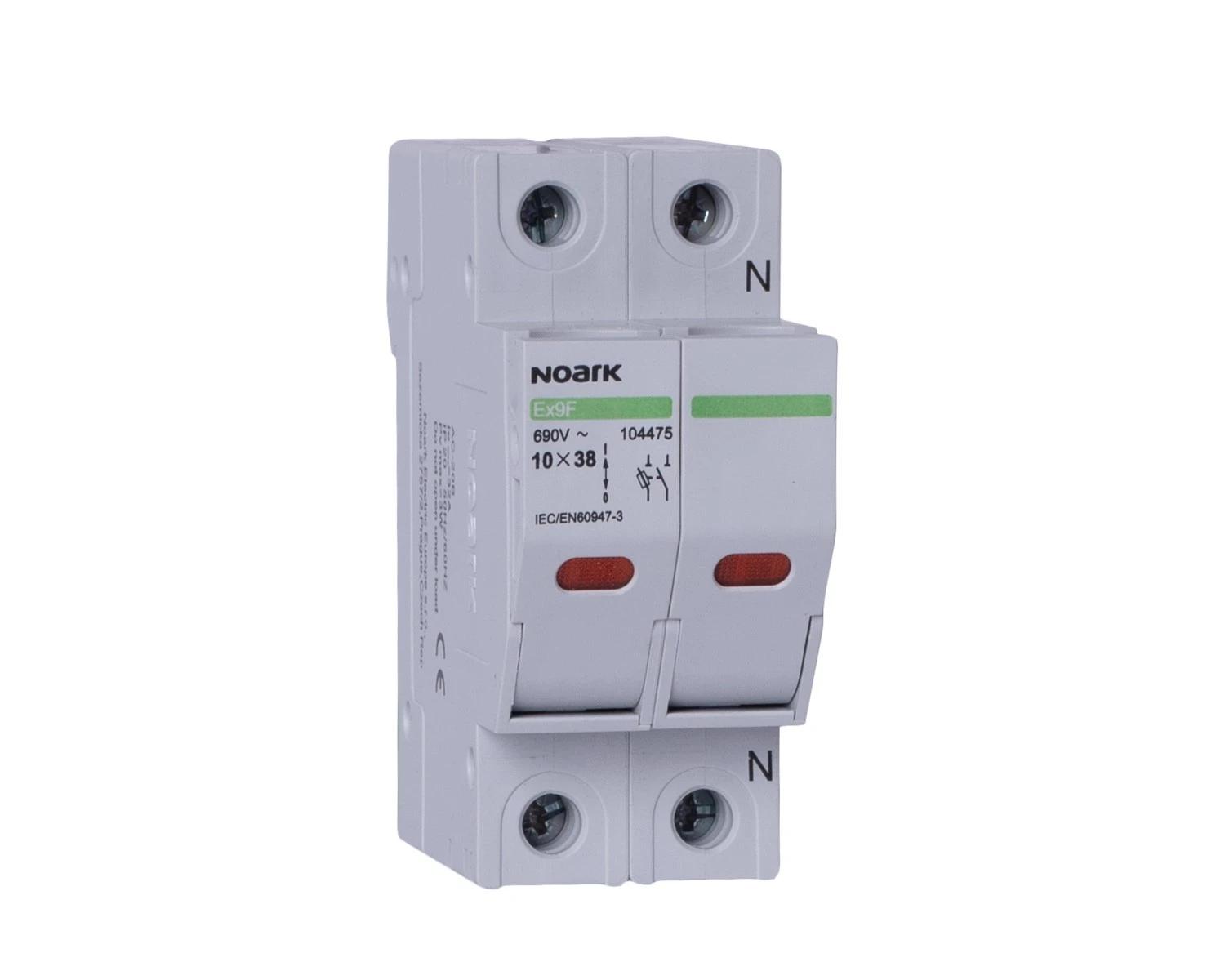Separator de sarcina cu fuzibil 32A, 3P, 10x38mm, fara indicator ardere fuzibil - Noark - Ex9FS WI - 113296 