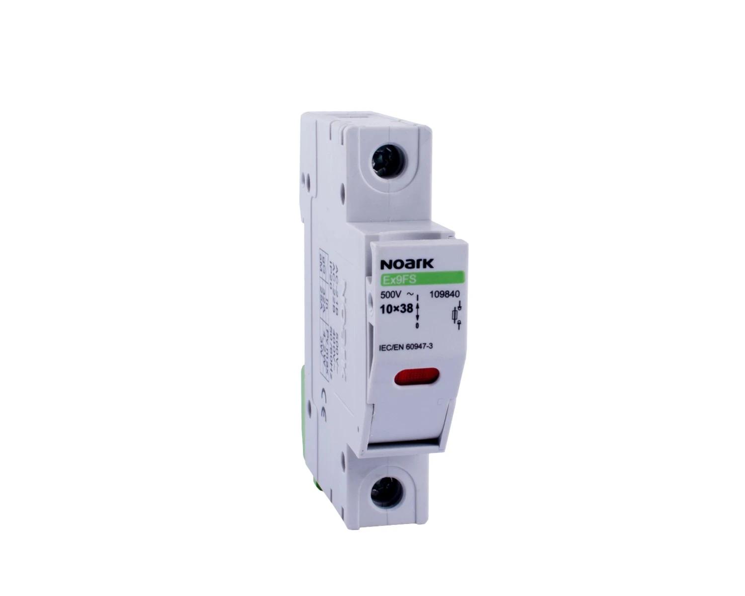 Separator de sarcina cu fuzibil 32A, 1P, 10x38mm, cu indicator ardere fuzibil - Noark - Ex9FS - 109840 