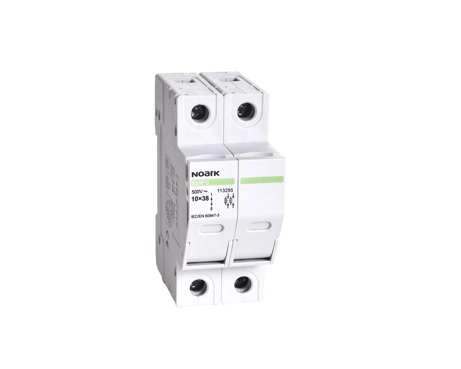 Separator de sarcina cu fuzibil 32A 2P 10x38mm fara indicator ardere fuzibil - Noark - Ex9FS WI - 113295