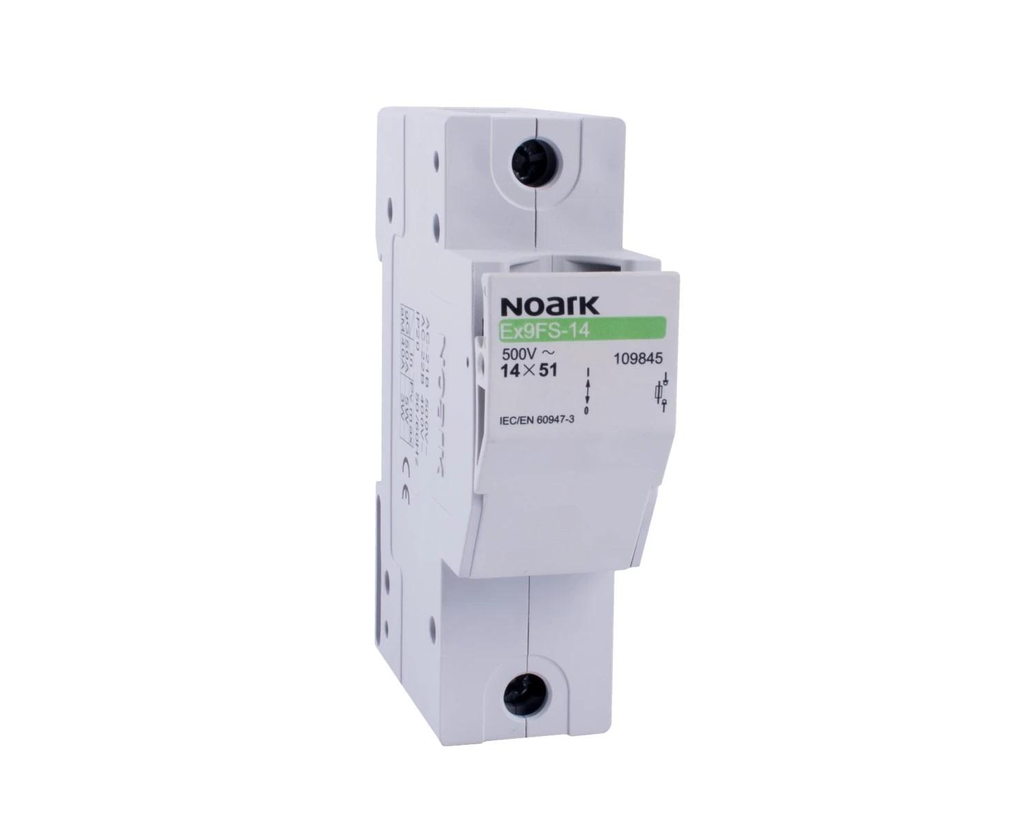 Separator de sarcina cu fuzibil 50A, 2P, 14X51mm, fara indicator ardere fuzibil - Noark - Ex9FS-14 - 109847 