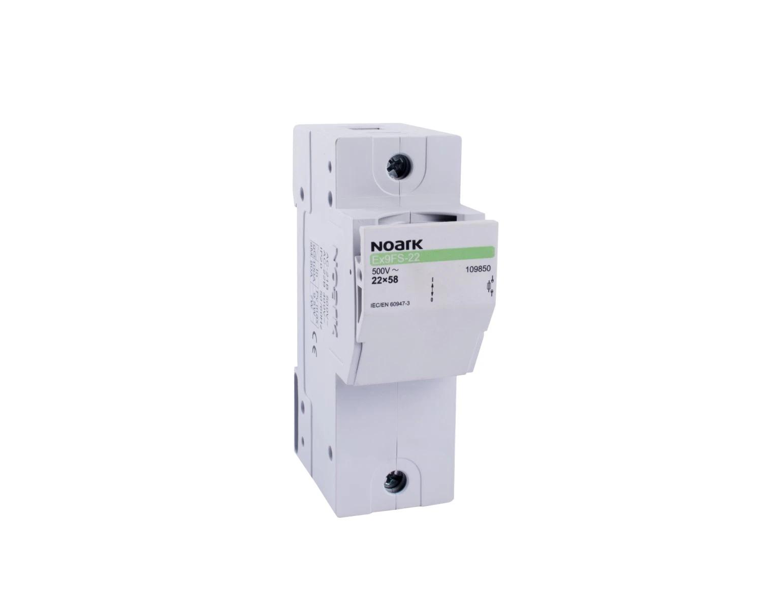 Separator de sarcina cu fuzibil 100A 1P 22x58mm fara indicator ardere fuzibil - Noark - Ex9FS-22 - 109850