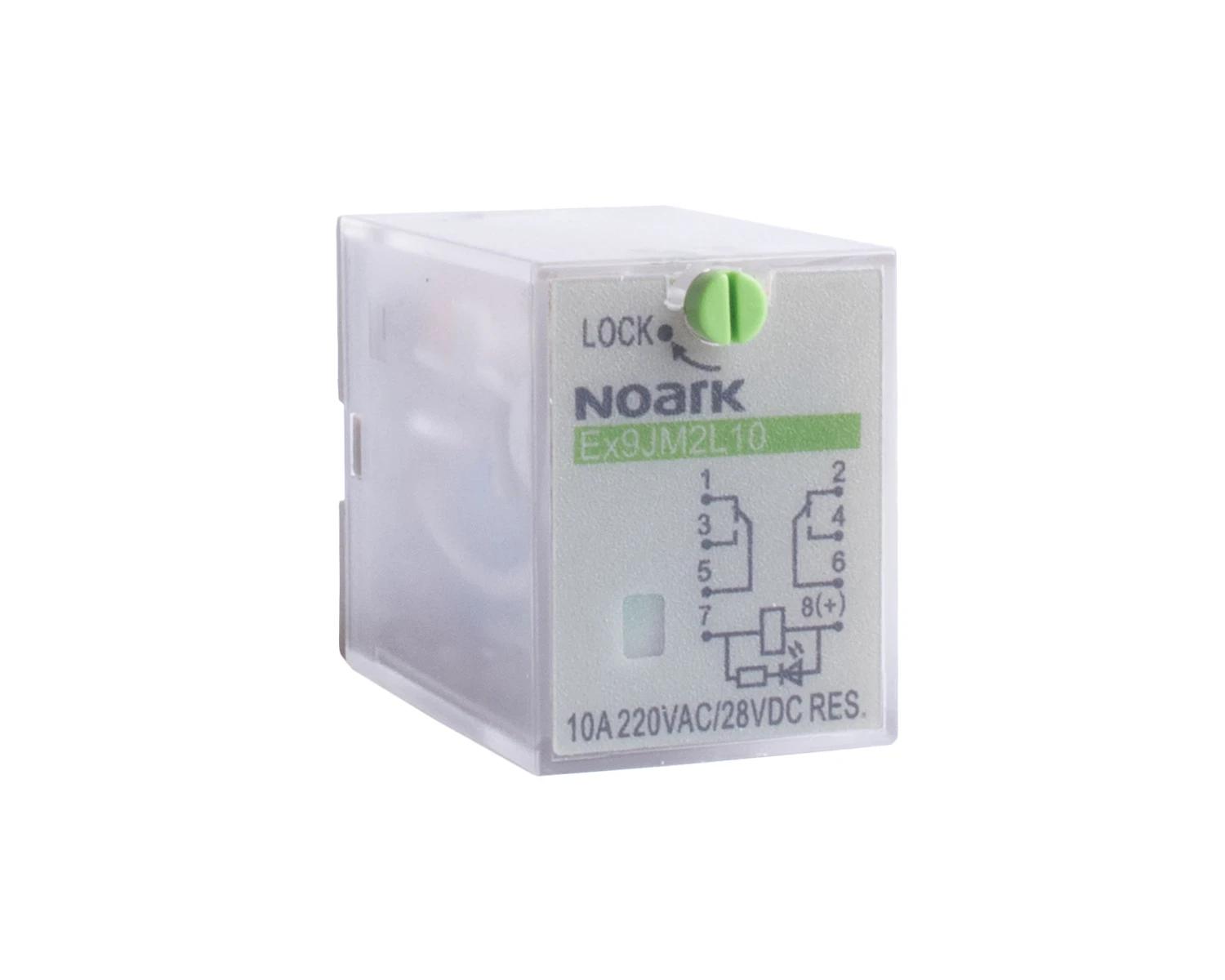 Mini Releu Plug-in 10 A, bobina 36 V DC, 2 contacte - Noark - Ex9JM2L10 36VDC - 110293
