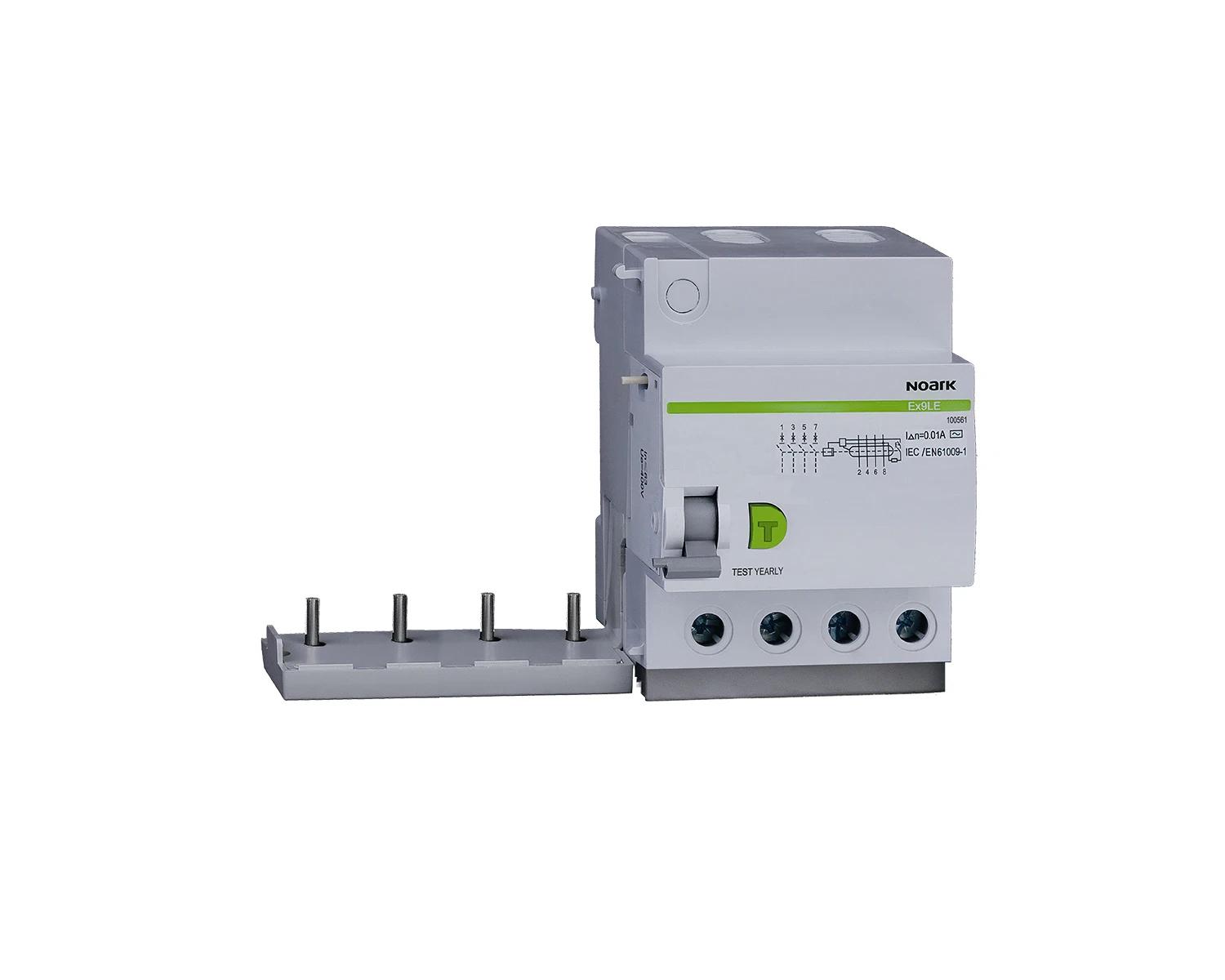 Bloc diferential RCD 63A 4P 300mA 10kA tip AC - Noark Ex9LE 100596