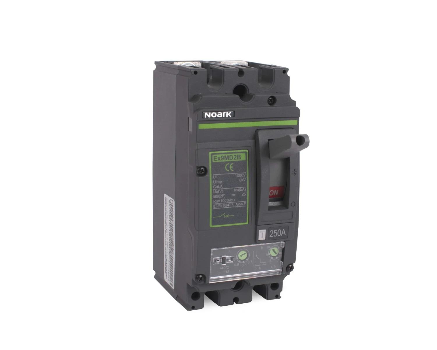 Intrerupator USOL 160A, DC, 2P, 100kA, cadru M2  - Noark Ex9MD2H TM 114200
