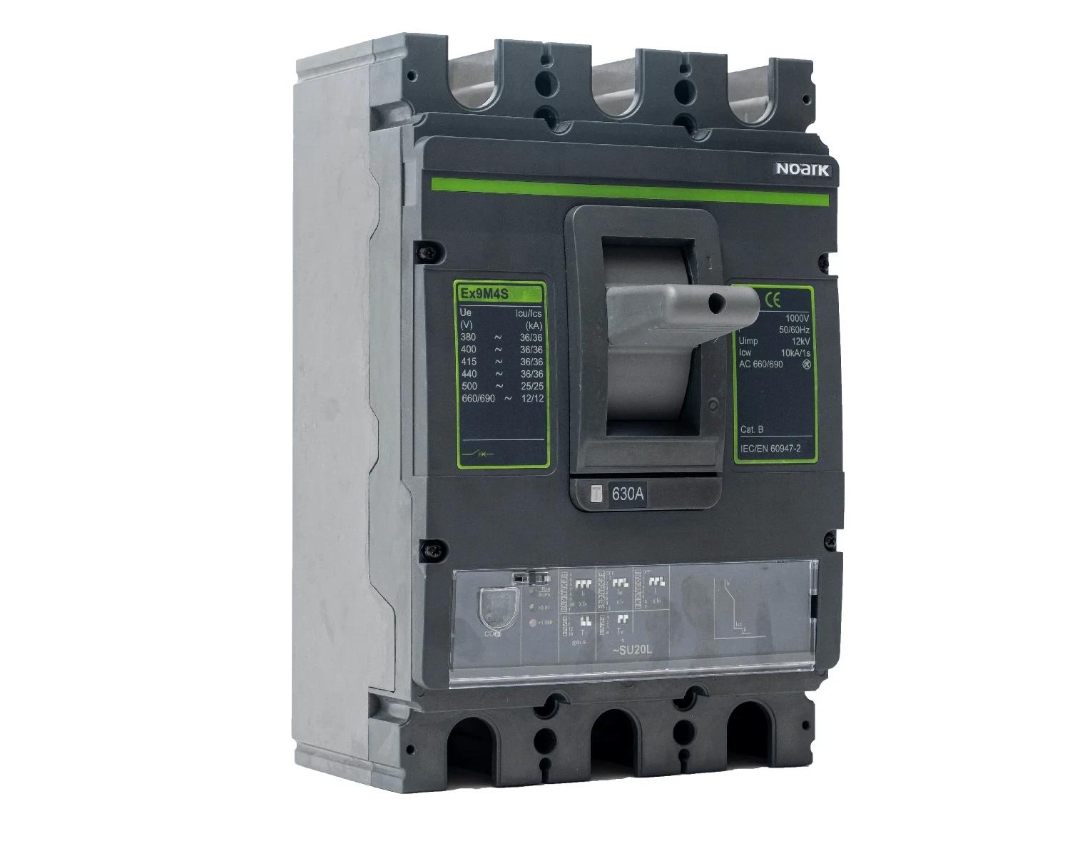 Intrerupator USOL 800A AC 3P 36kA Bloc declansator electronic (DIP) SU20L  cadru M5  - Noark Ex9M5S 111267
