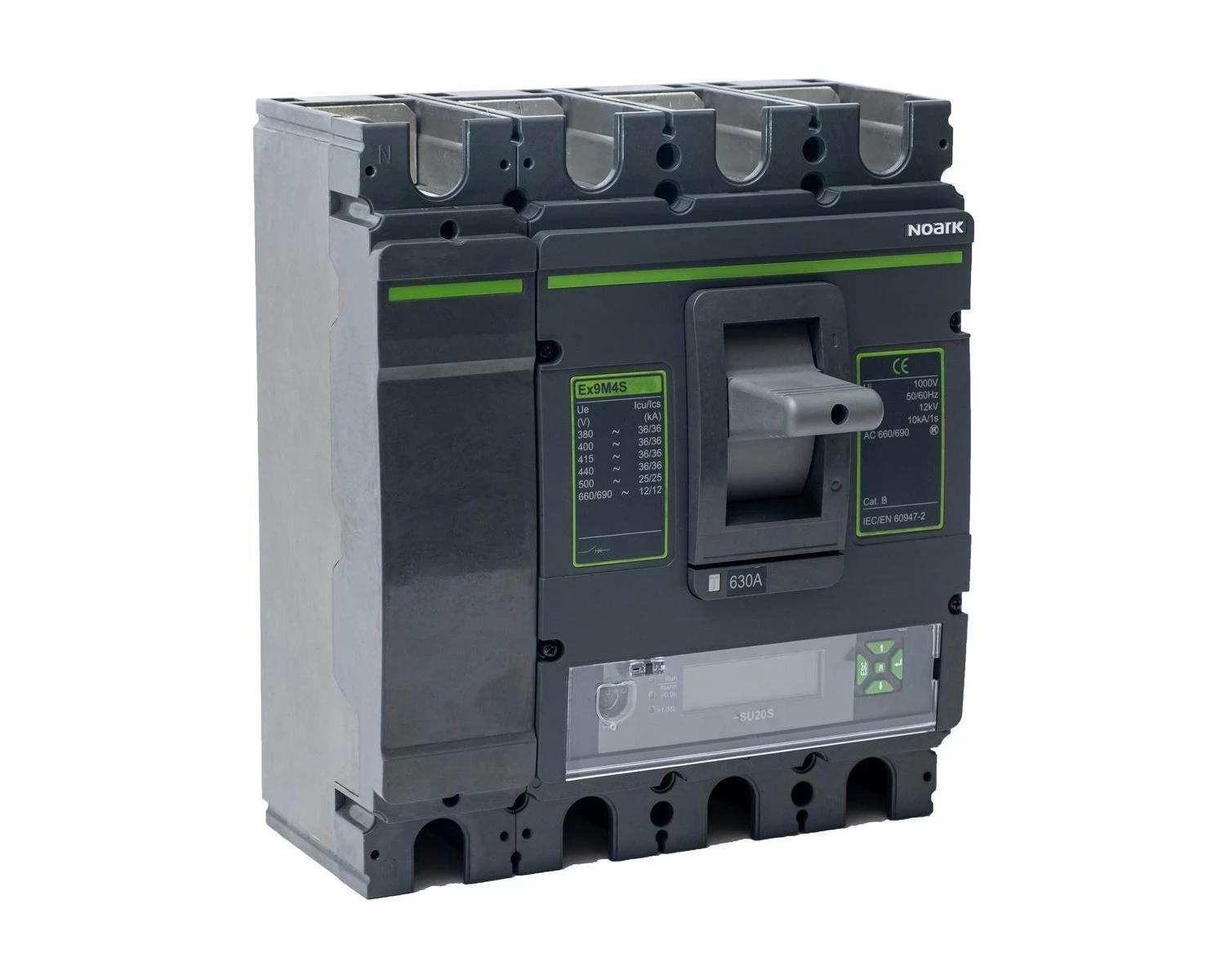 Intrerupator USOL 800A AC 4P 150kA Unitate de declansare electronica LCD SU20S  cadru M5  - Noark Ex9M5P 111376