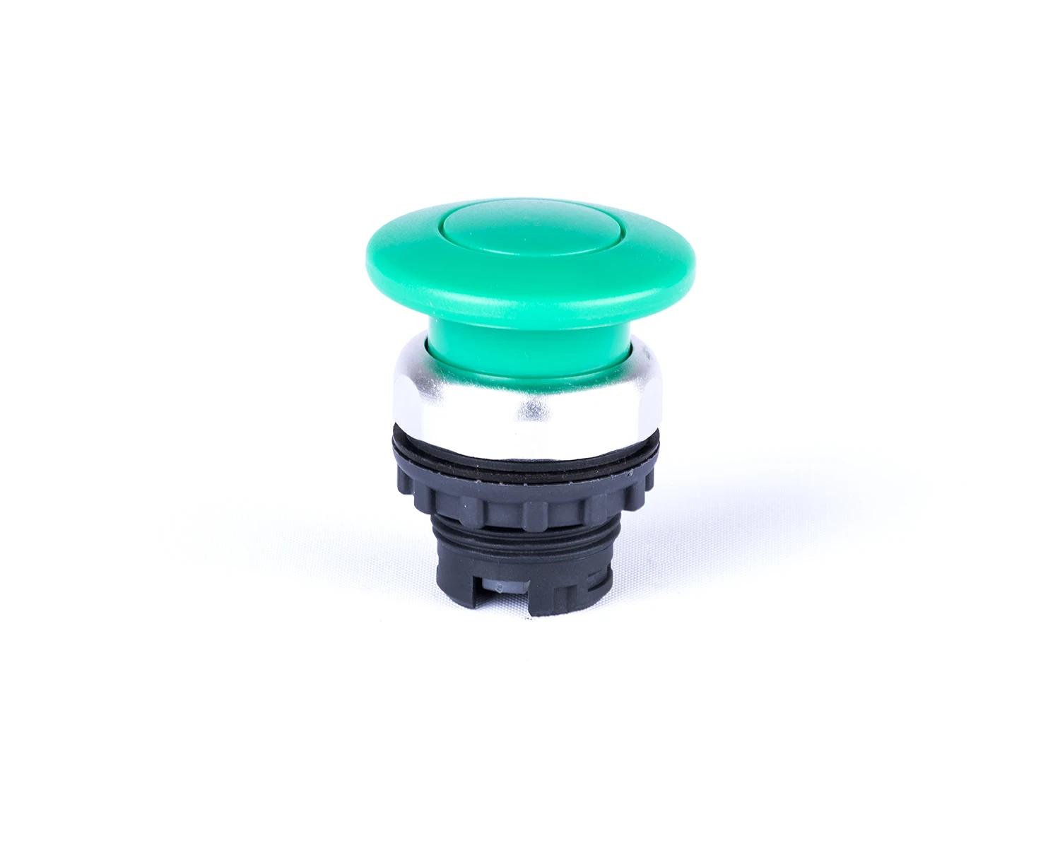 Buton ciuperca, 40 mm, cu revenire, verde Ex9P1 M g - Noark - 105636