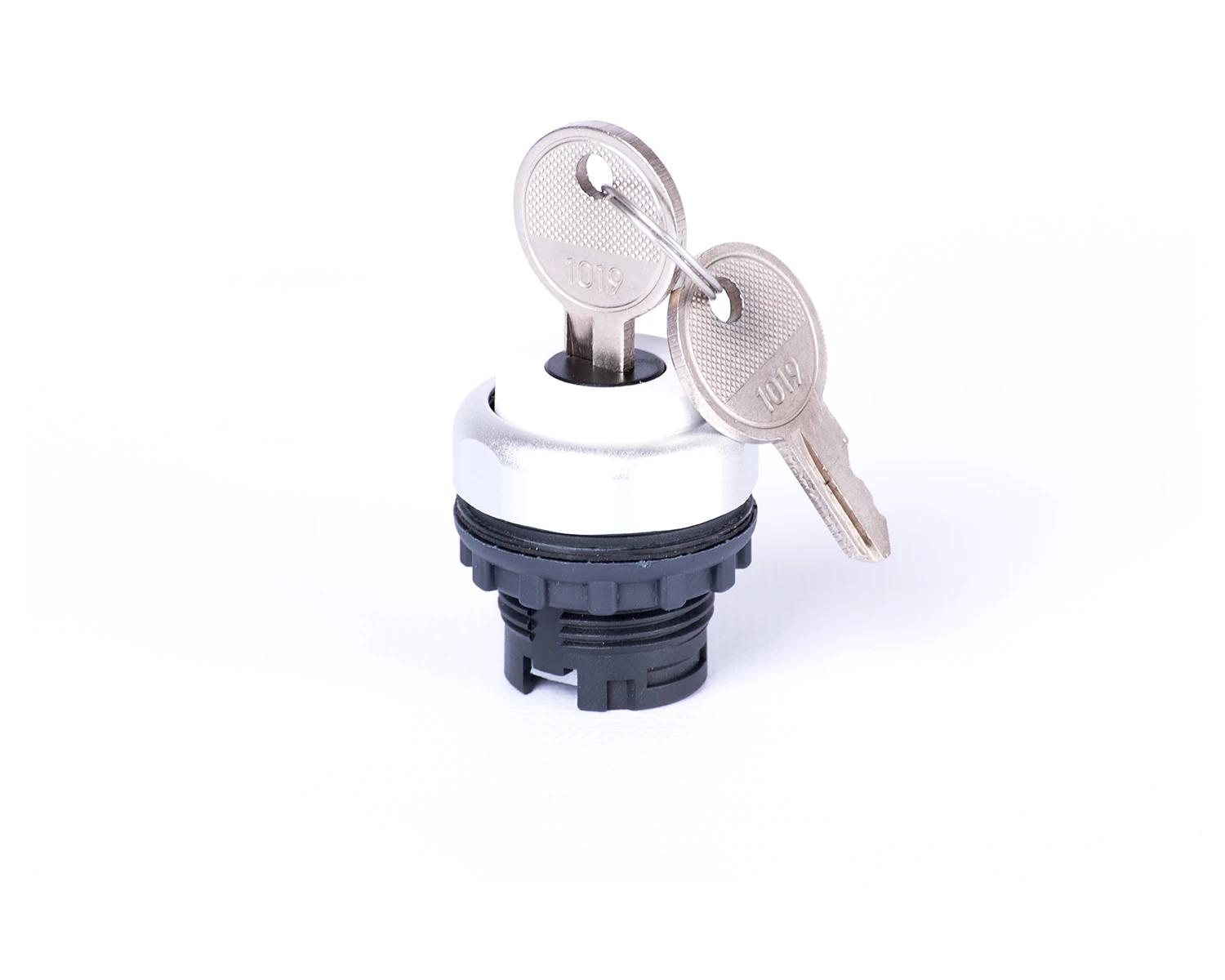 Selector 2-poziţii cu cheie de blocare, cu revenire Ex9P1 SSK - Noark - 105555