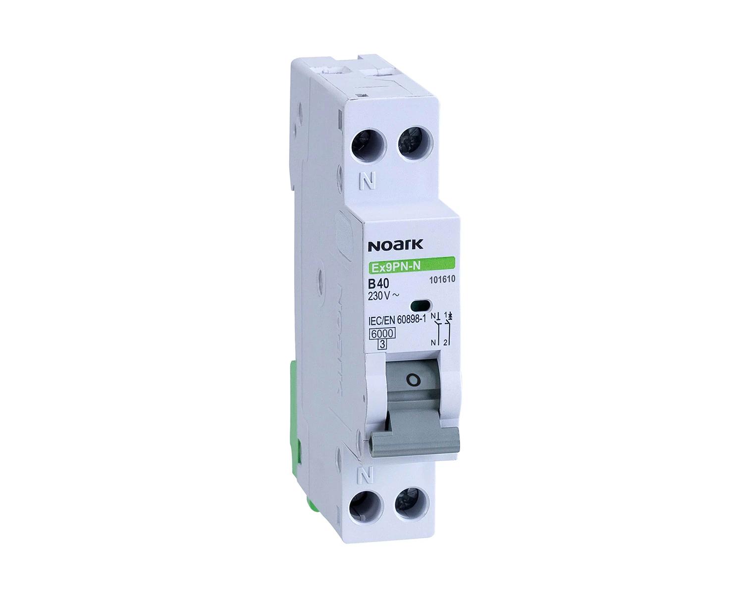 Siguranta automata, 16A, 1P+N, Curba B, 6kA - Noark Ex9PN-N 101606 