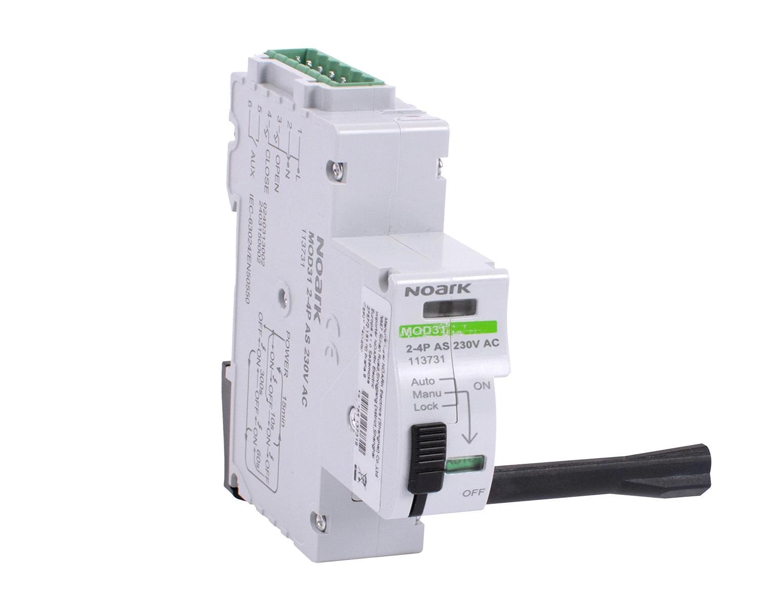 Motor actionare de la distanta pentru Ex9BH, Ex9BN, Ex9BS, pentru 2, 3 si 4-poli, tensiune de comanda 110-230V AC MOD31 2-4P 230V AC -Noark - 113728 