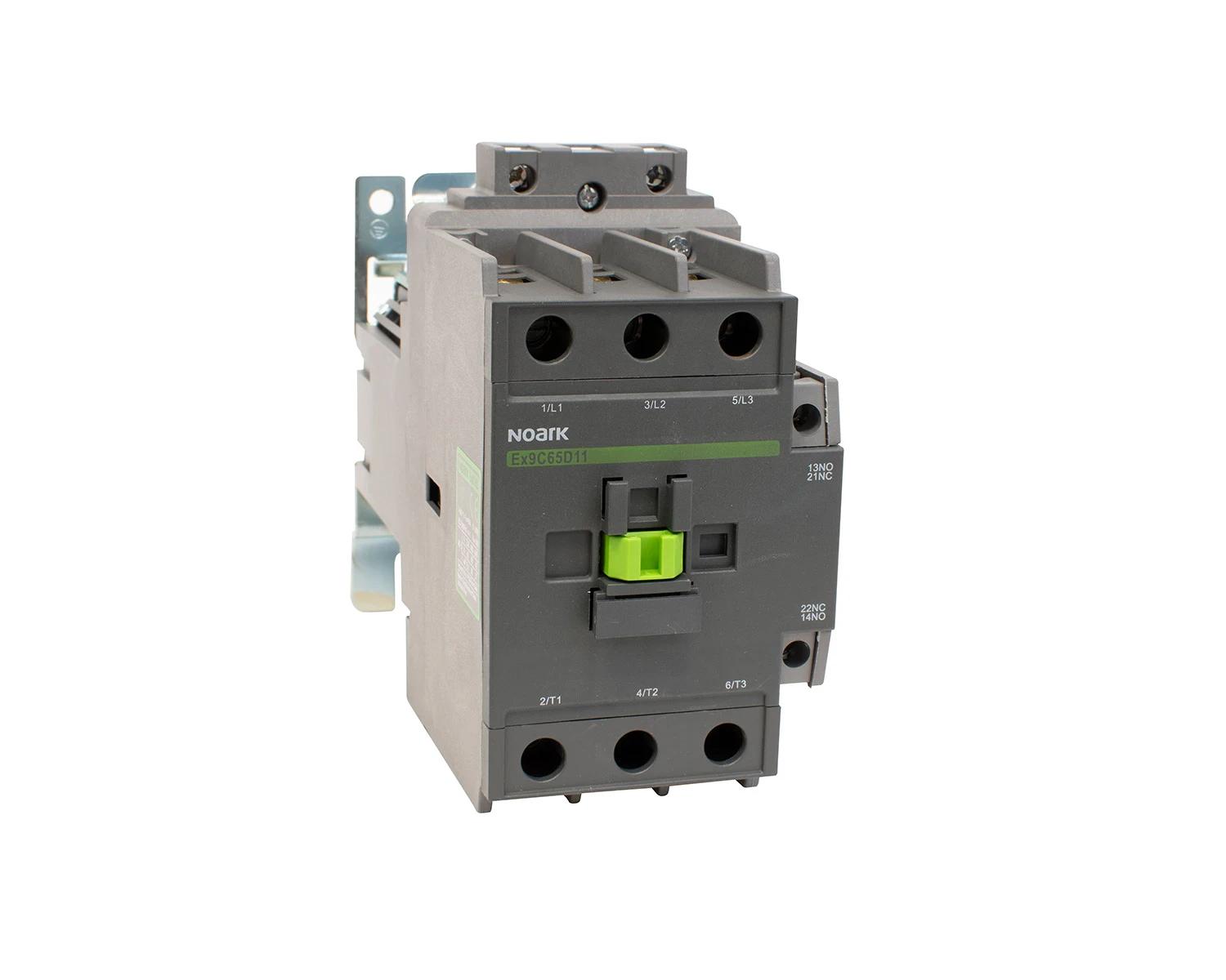 Contactor 3P (3ND) 50A, AC-3, tensiune bobina 110V DC, aux 1 NC + 1 NO - Noark, Ex9C50D, 116541 